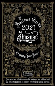 2021 Practical Witch's Almanac by Friday Gladheart ISBN 978-1621066552