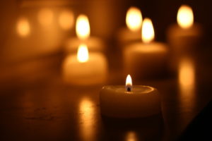 Candles at a Ritual