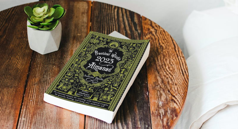 2023 Practical Witch's Almanac book signing with Friday Gladheart