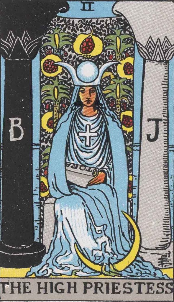 II The High Priestess Tarot Card